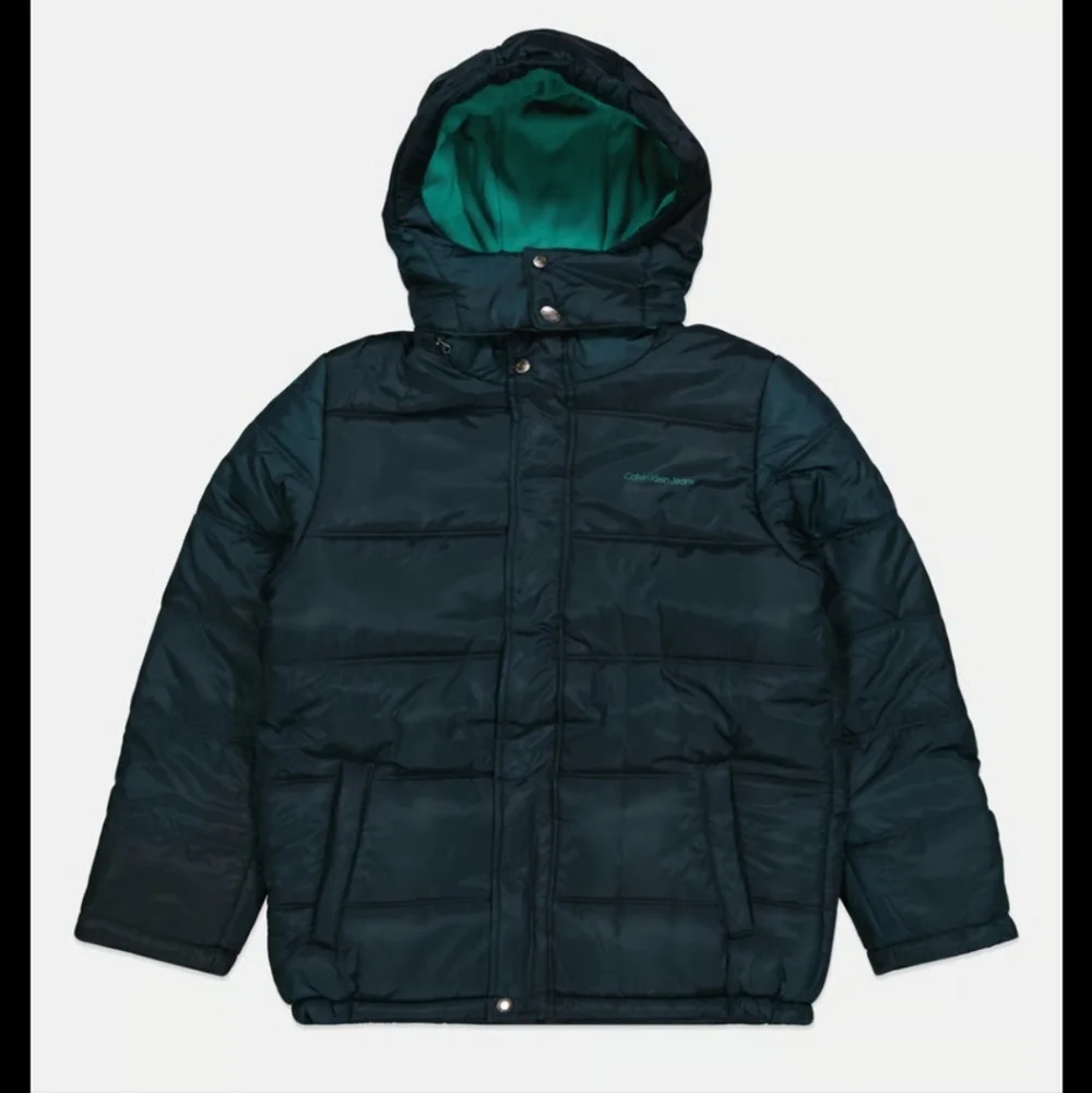 Calvin Klein Puffer Hooded Jacket Toddler Boys  Dark Green Outdoor Winter Coat 4